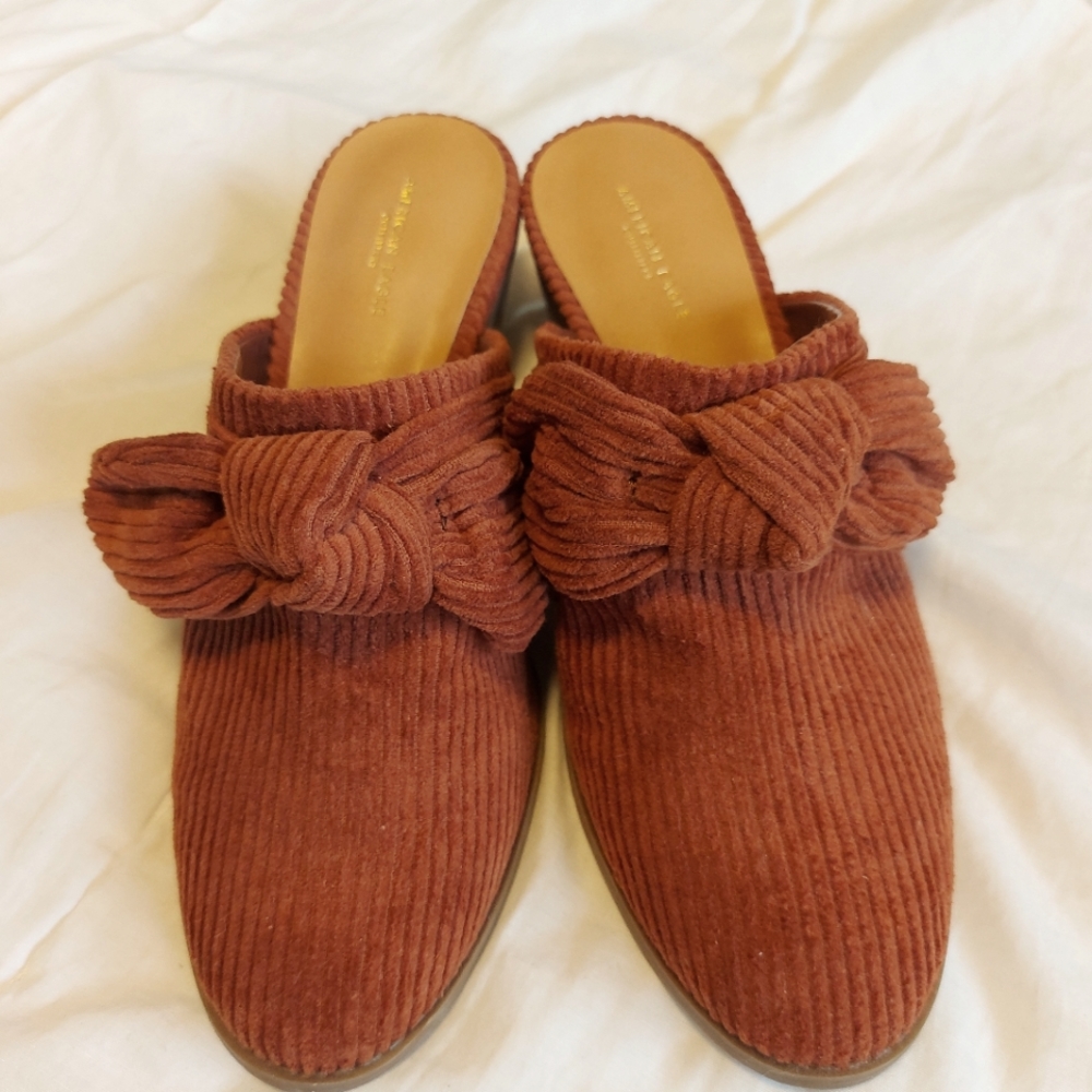 🌱 NWOT American Eagle Heeled Mule